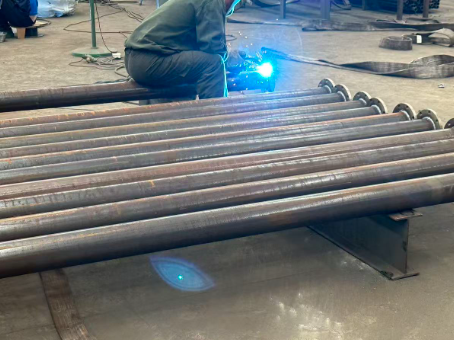 延边朝鲜族20#无缝注浆管加工108*6钢花管棚管